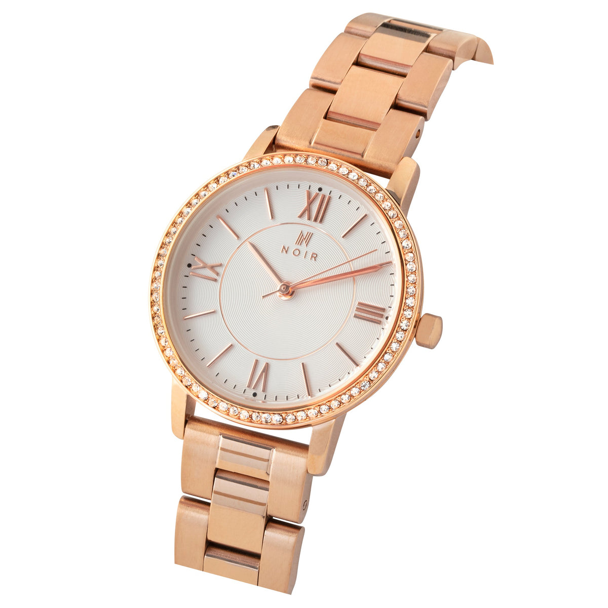 Rose Strass Watch