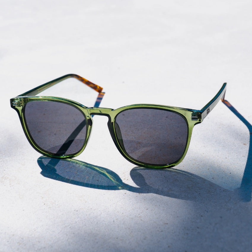 NICK Emerald Green / Black Lens by WMP Eyewear
