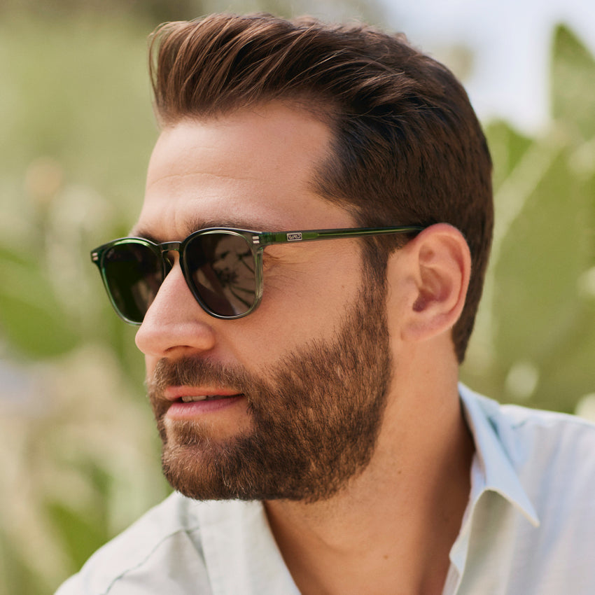 NICK Emerald Green / Black Lens by WMP Eyewear