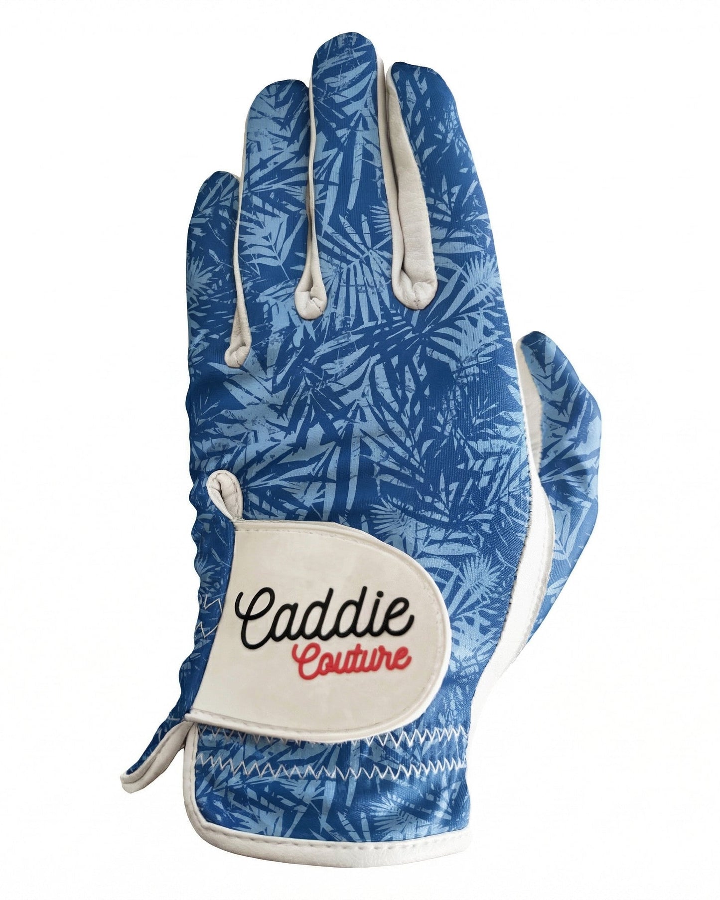 AAA Cabretta Leather Golf Glove – Blue Palm, Breathable Fit