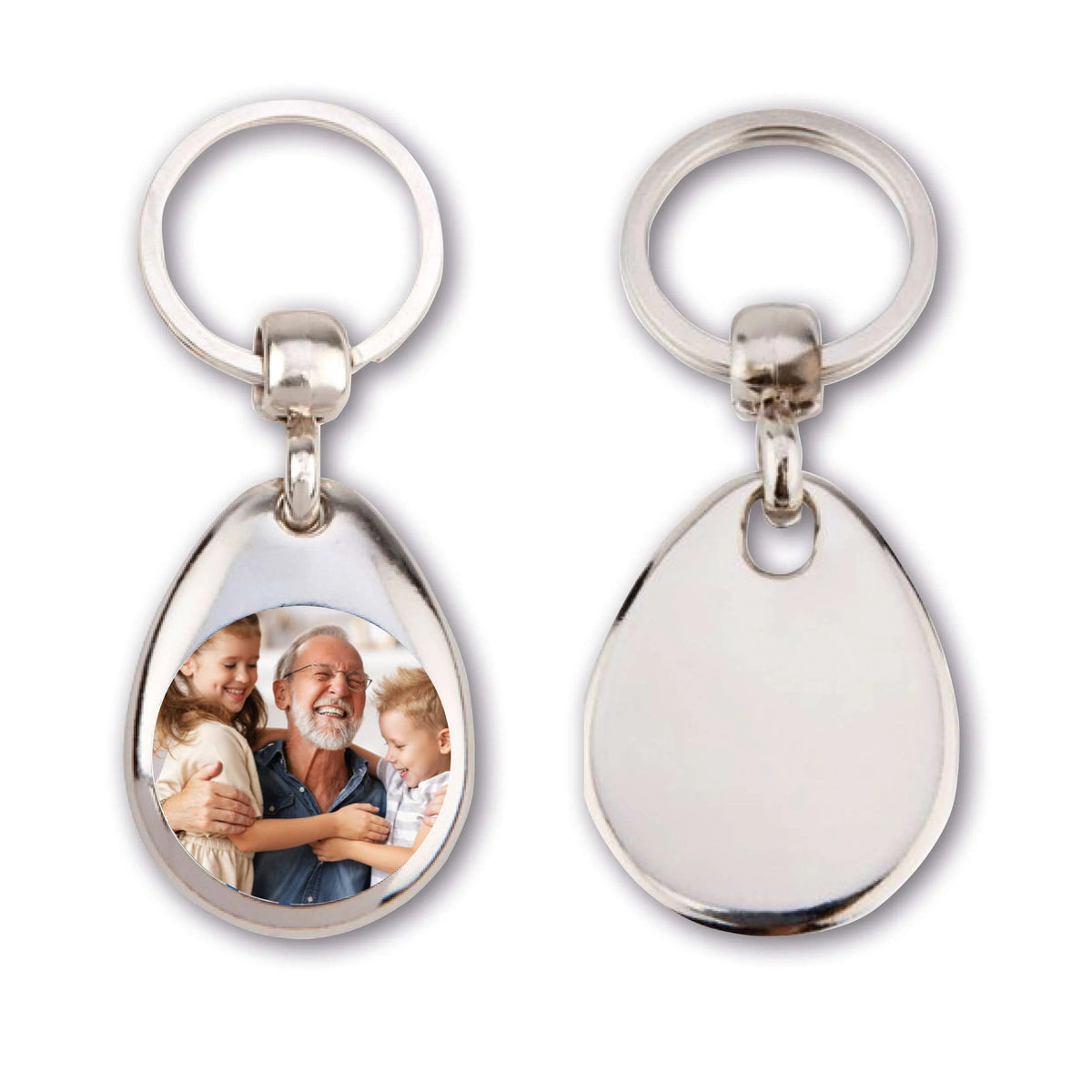 Capture the Moment: Custom Personalised Photo Keyring