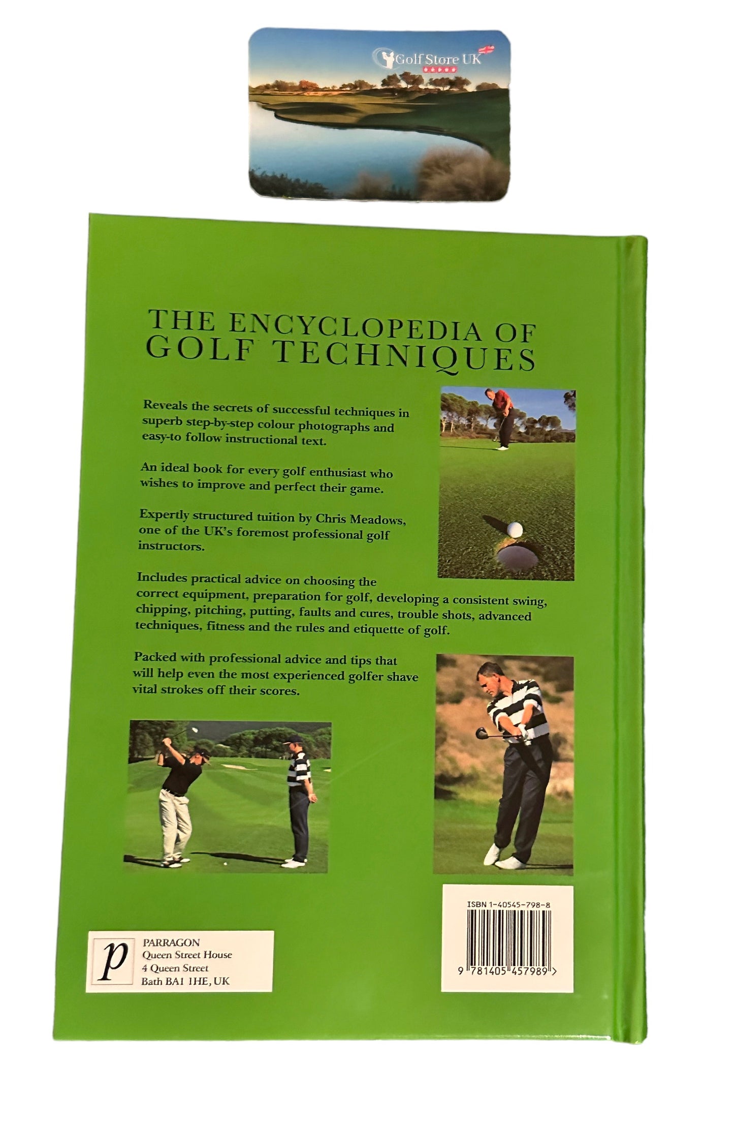The Encylopedia of Golf Techniques Book Ideal for new golfers - Training