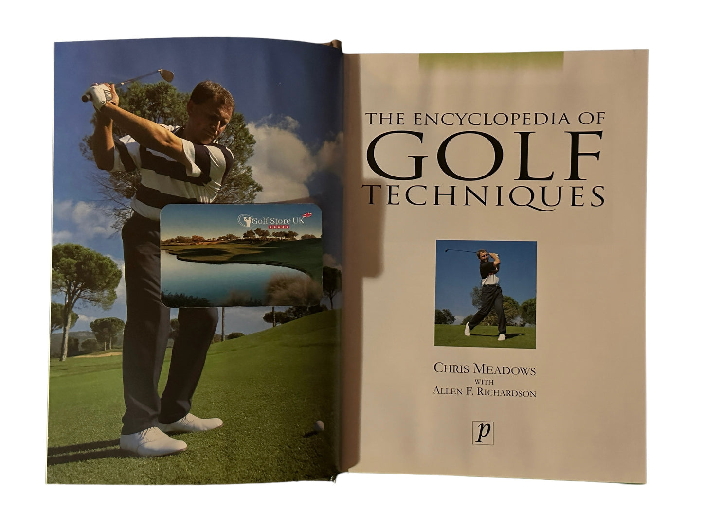 The Encylopedia of Golf Techniques Book Ideal for new golfers - Training