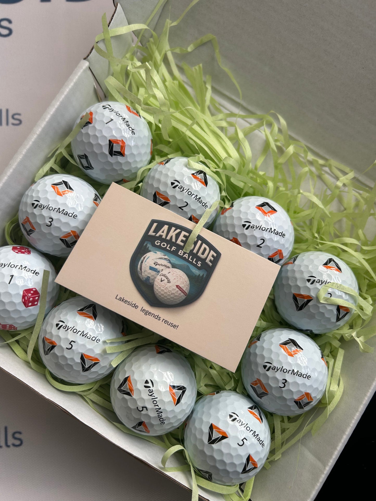 12 Taylormade TP5 Pix Golf balls
