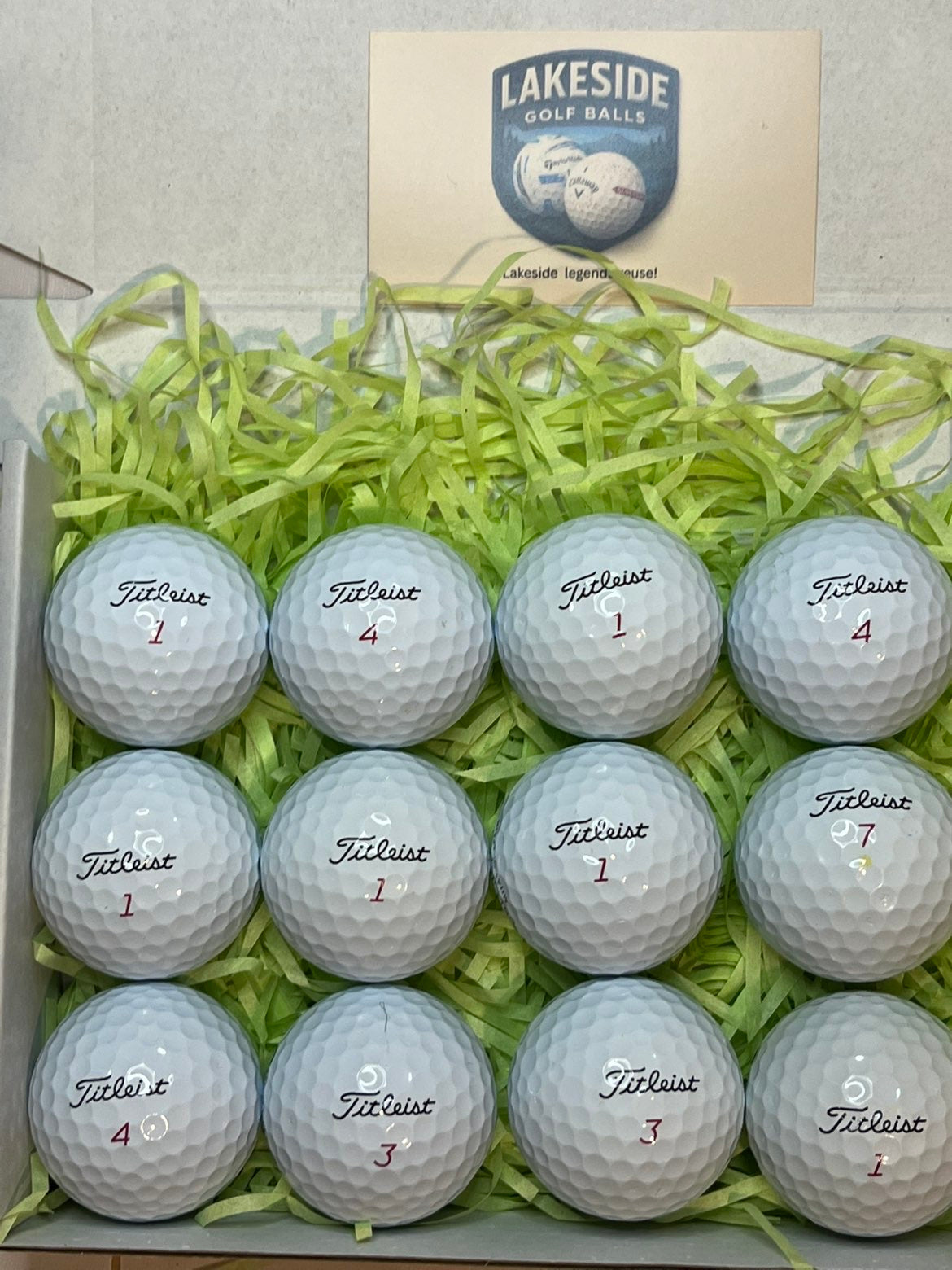 12 Titleist Pro V1X Golf balls