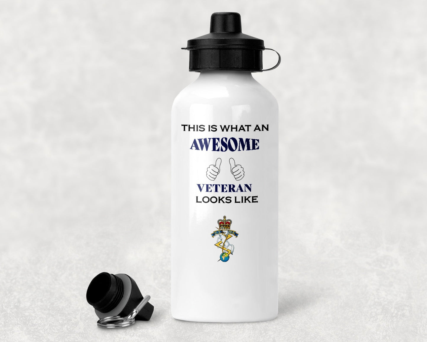 Royal Electrical and Mechanical Engineers - Veteran - Aluminium Water Bottle