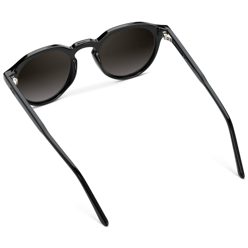 RALPH Rounded Polarized Men's Sunglasses in Black by WMP Eyewear UK