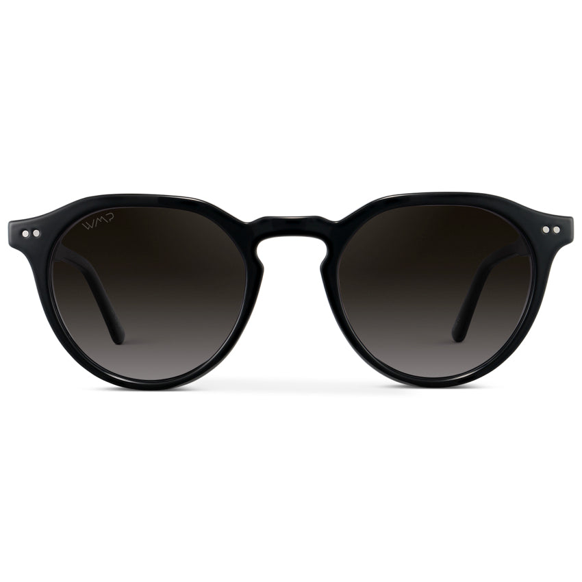 RALPH Rounded Polarized Men's Sunglasses in Black by WMP Eyewear UK