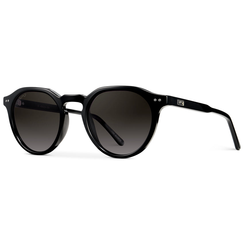 RALPH Rounded Polarized Men's Sunglasses in Black by WMP Eyewear UK