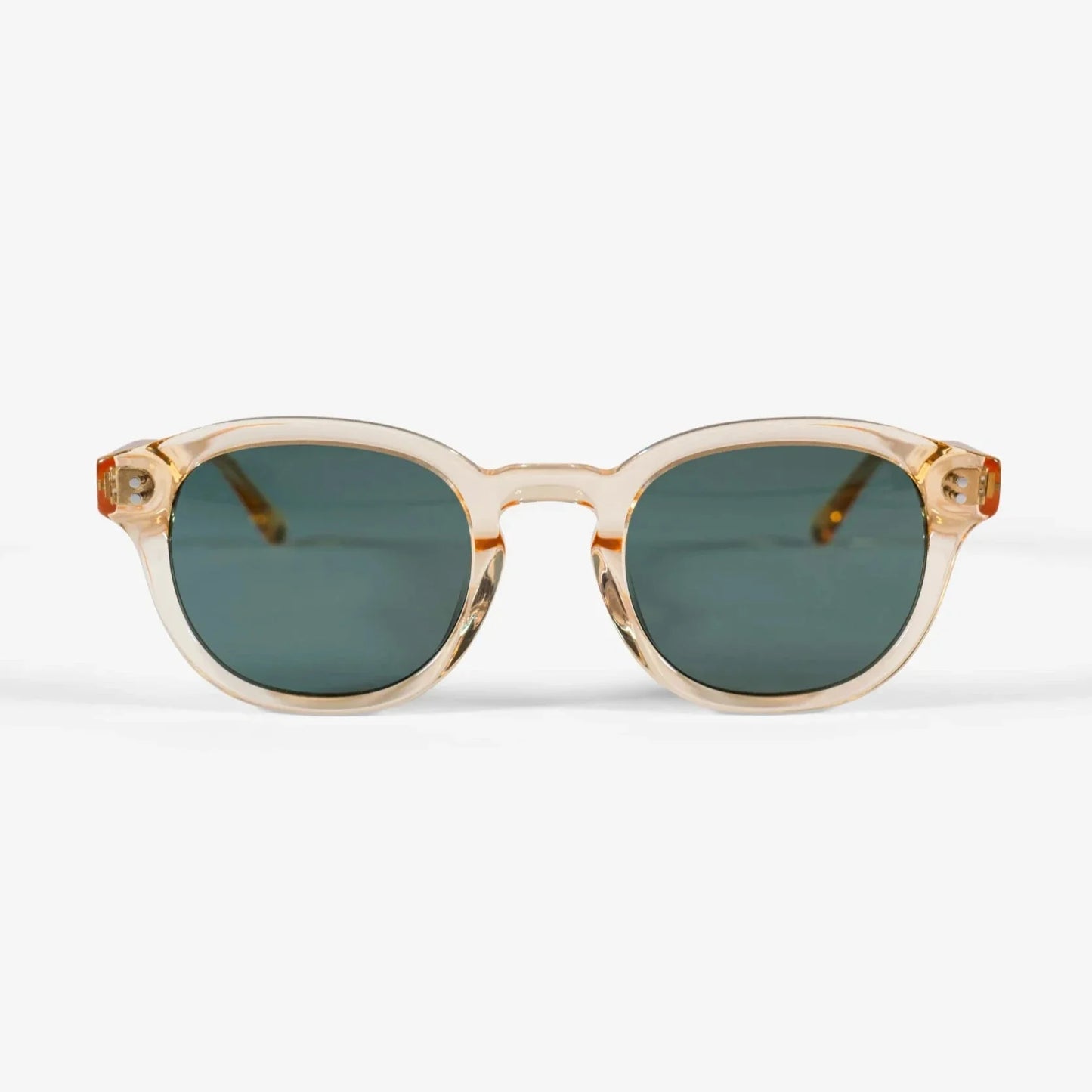 BILLE Champagne Green Sunglasses by Messy Weekend Fast & Free P&P