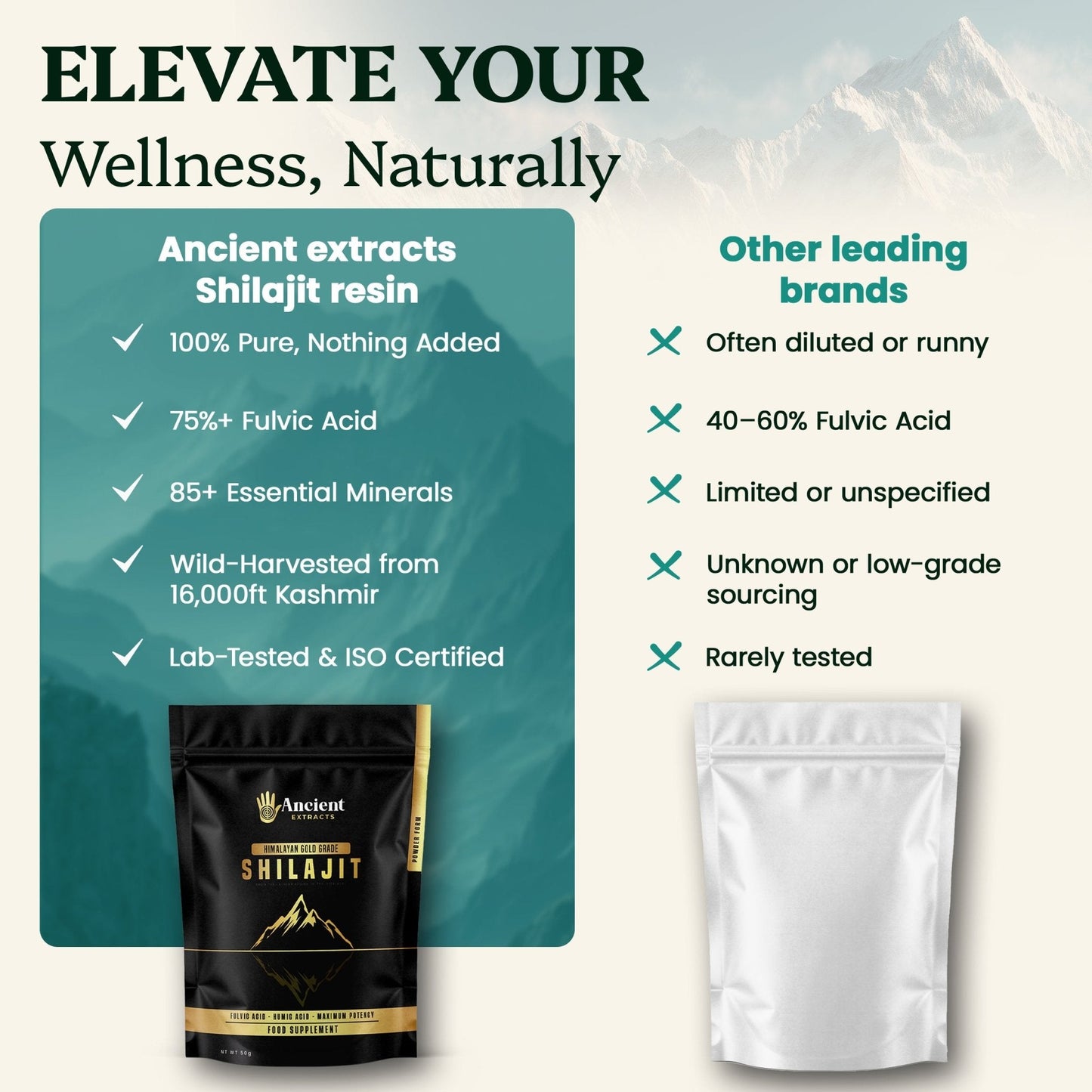 Shilajit Powder - Himalayan Gold Grade (50g)