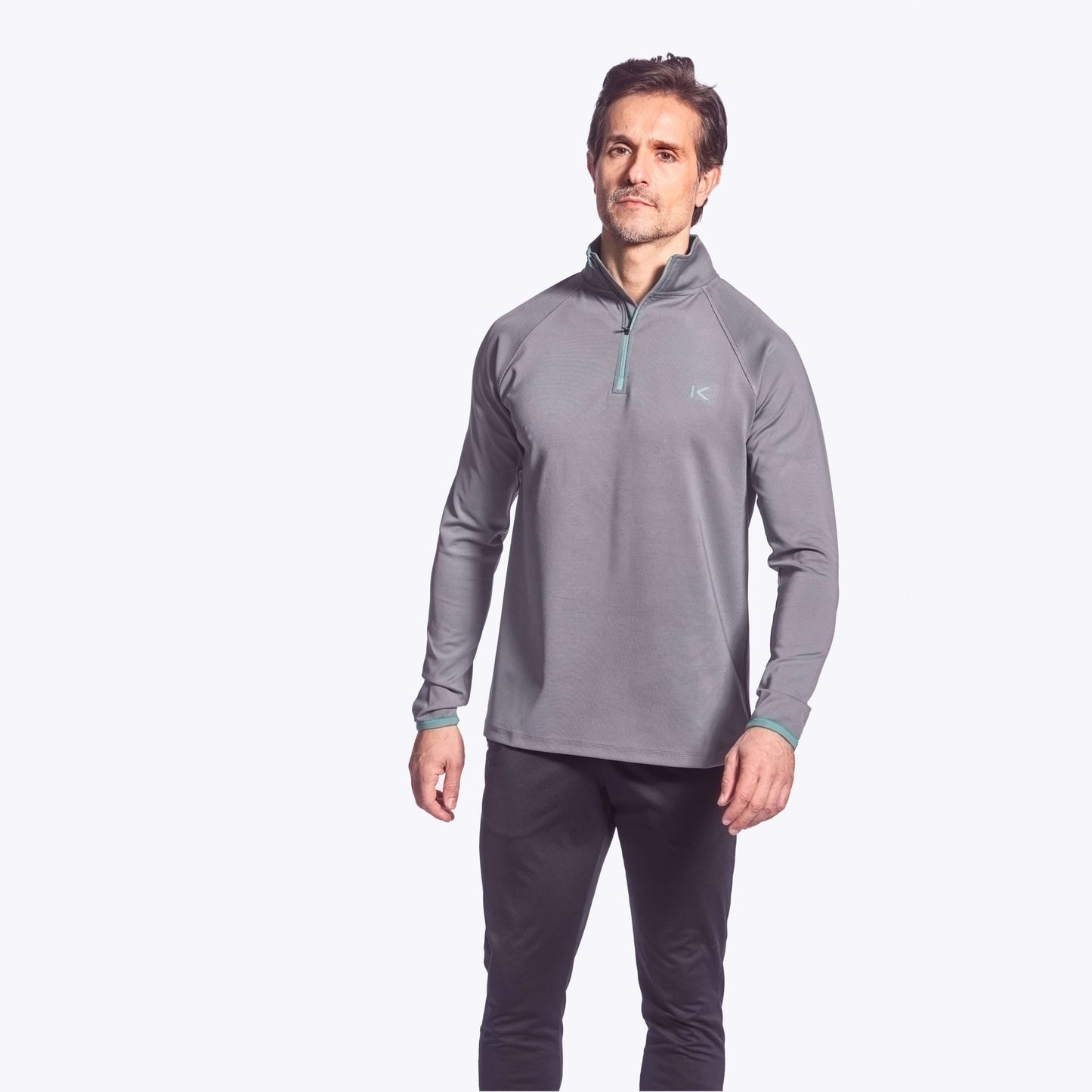 Collection Kymira Flow - Pull mi-zippé pour homme