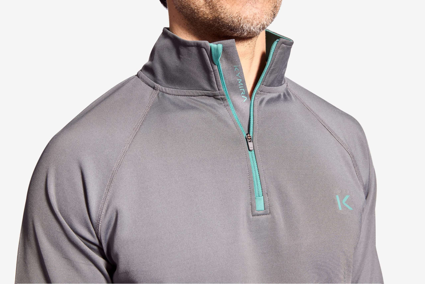 Collection Kymira Flow - Pull mi-zippé pour homme