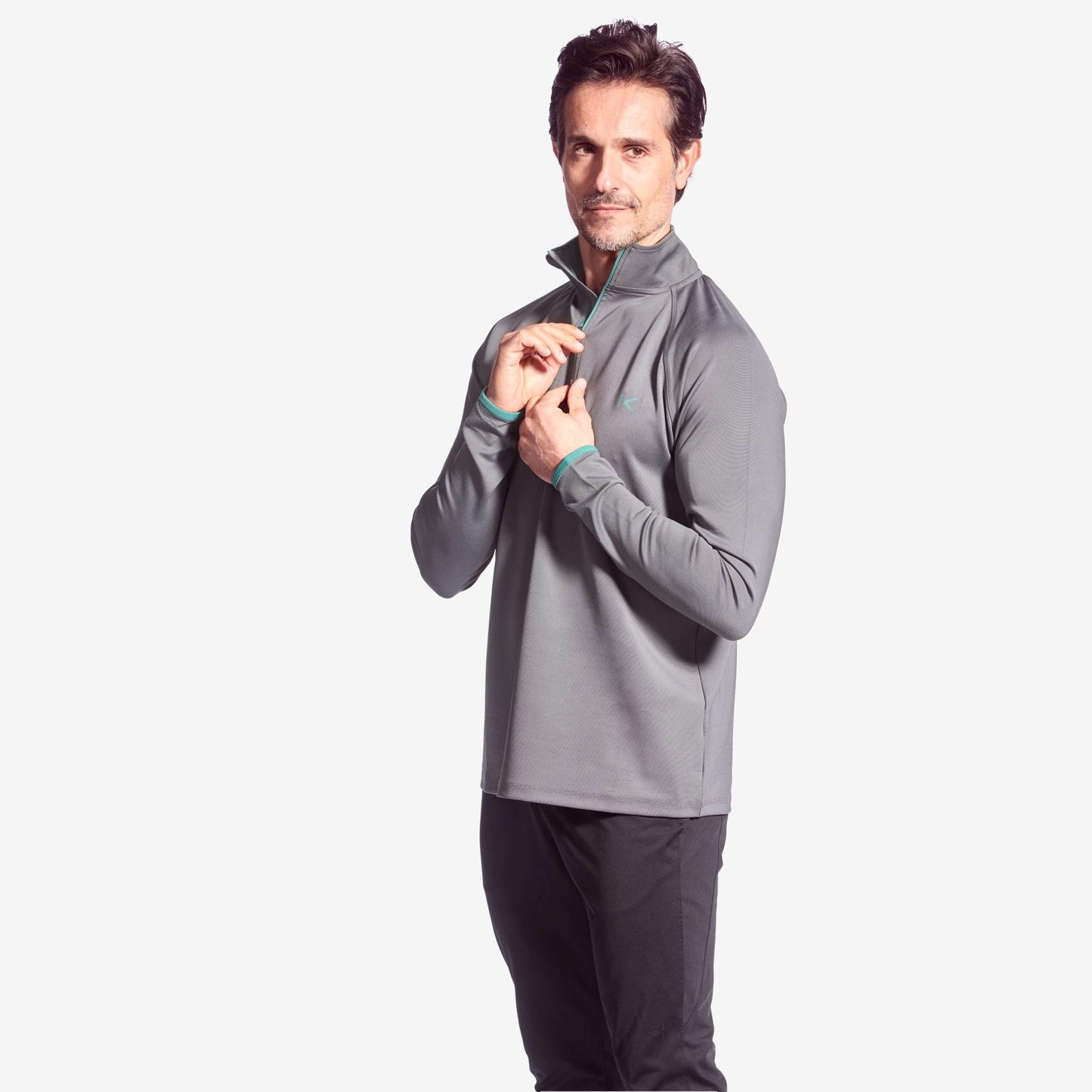 Collection Kymira Flow - Pull mi-zippé pour homme