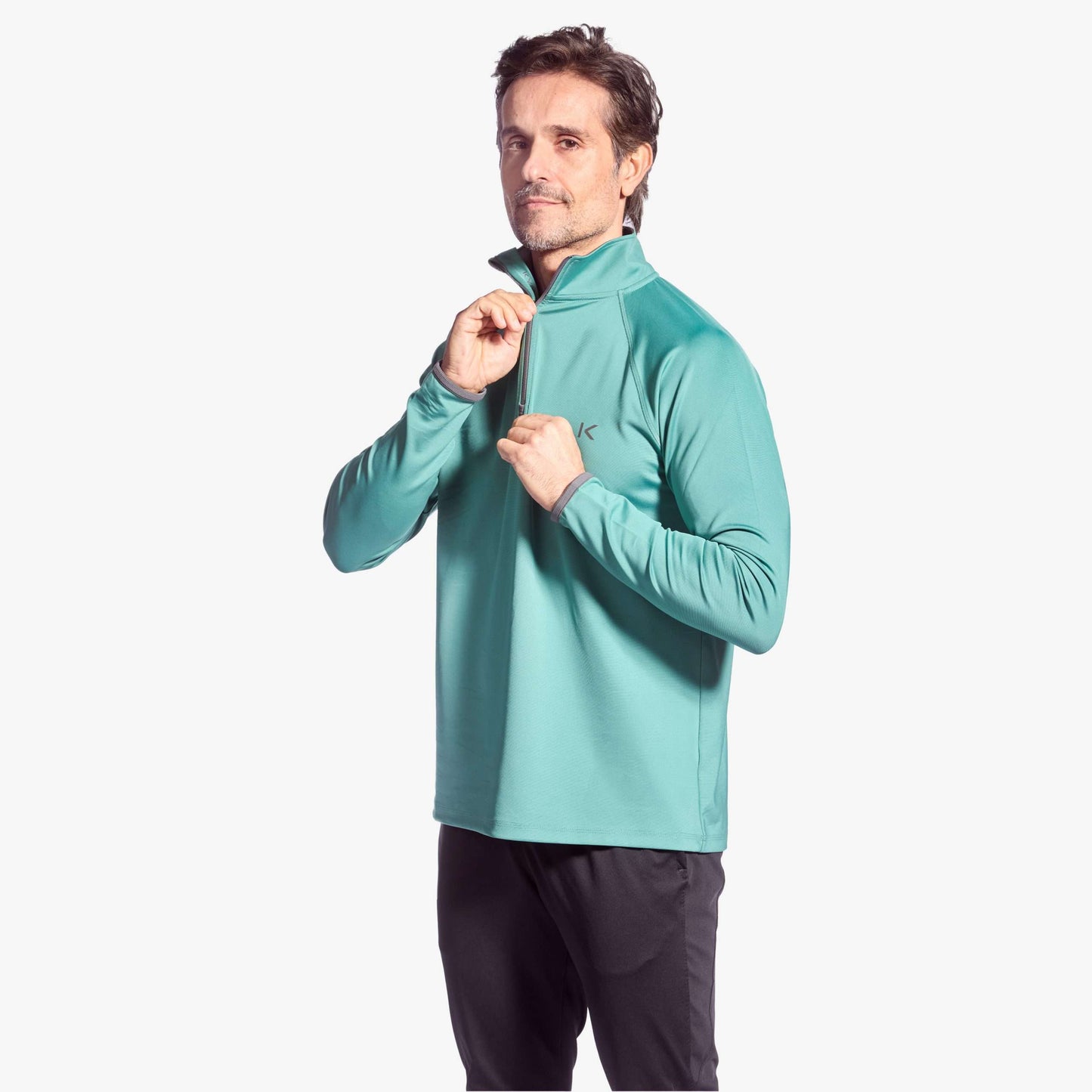 Collection Kymira Flow - Pull mi-zippé pour homme