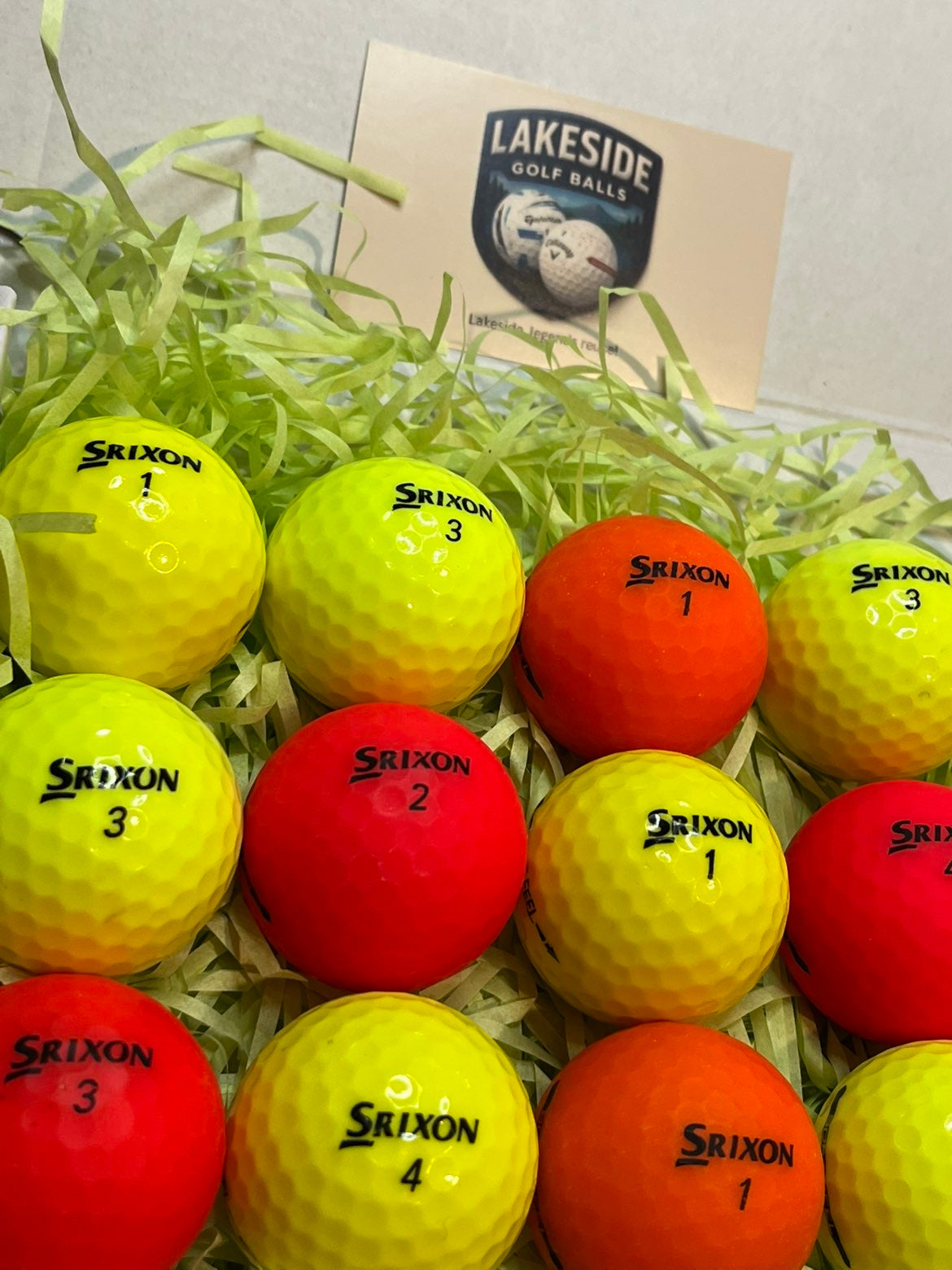 24 Srixon Softfeel Optic 24 Callaway CXR Mix White Golf Balls