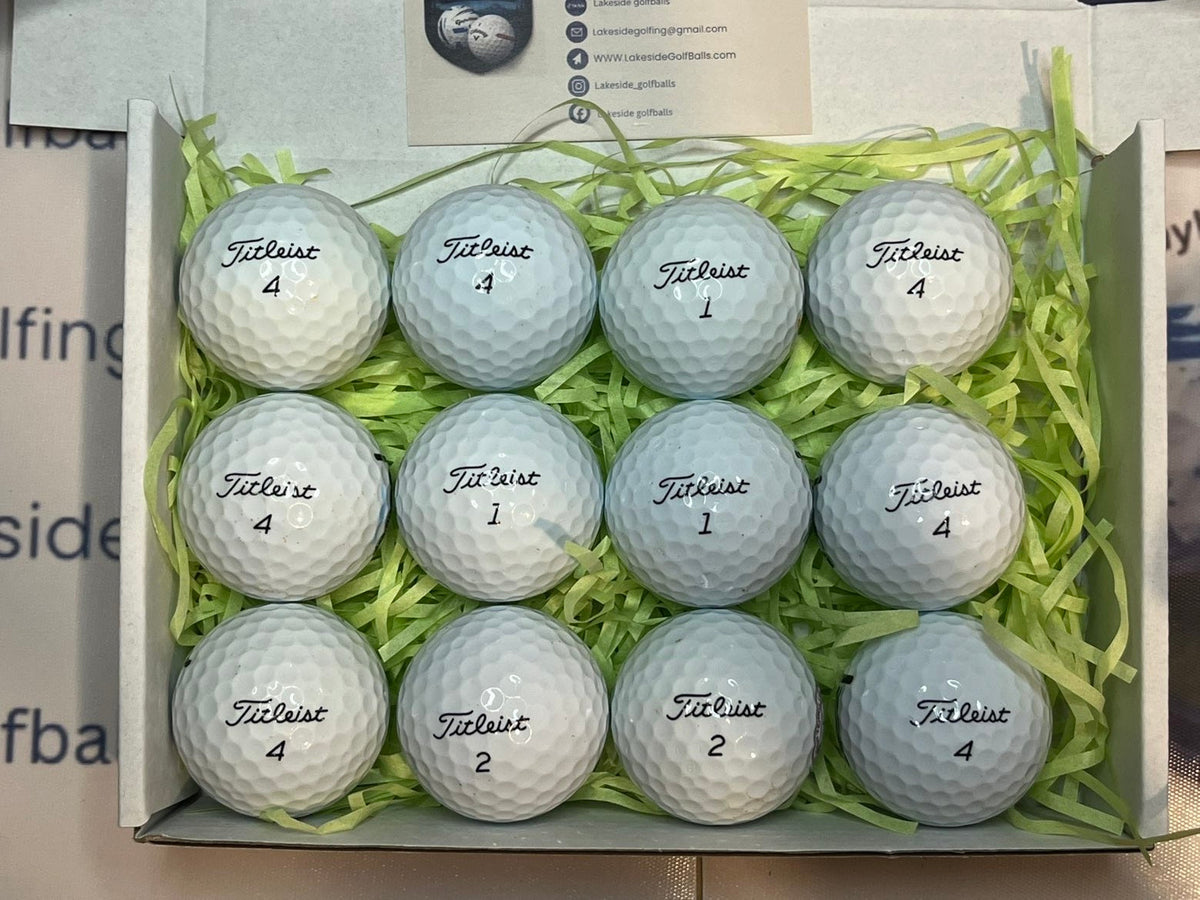 24 Titleist Tour Soft White Golf Balls