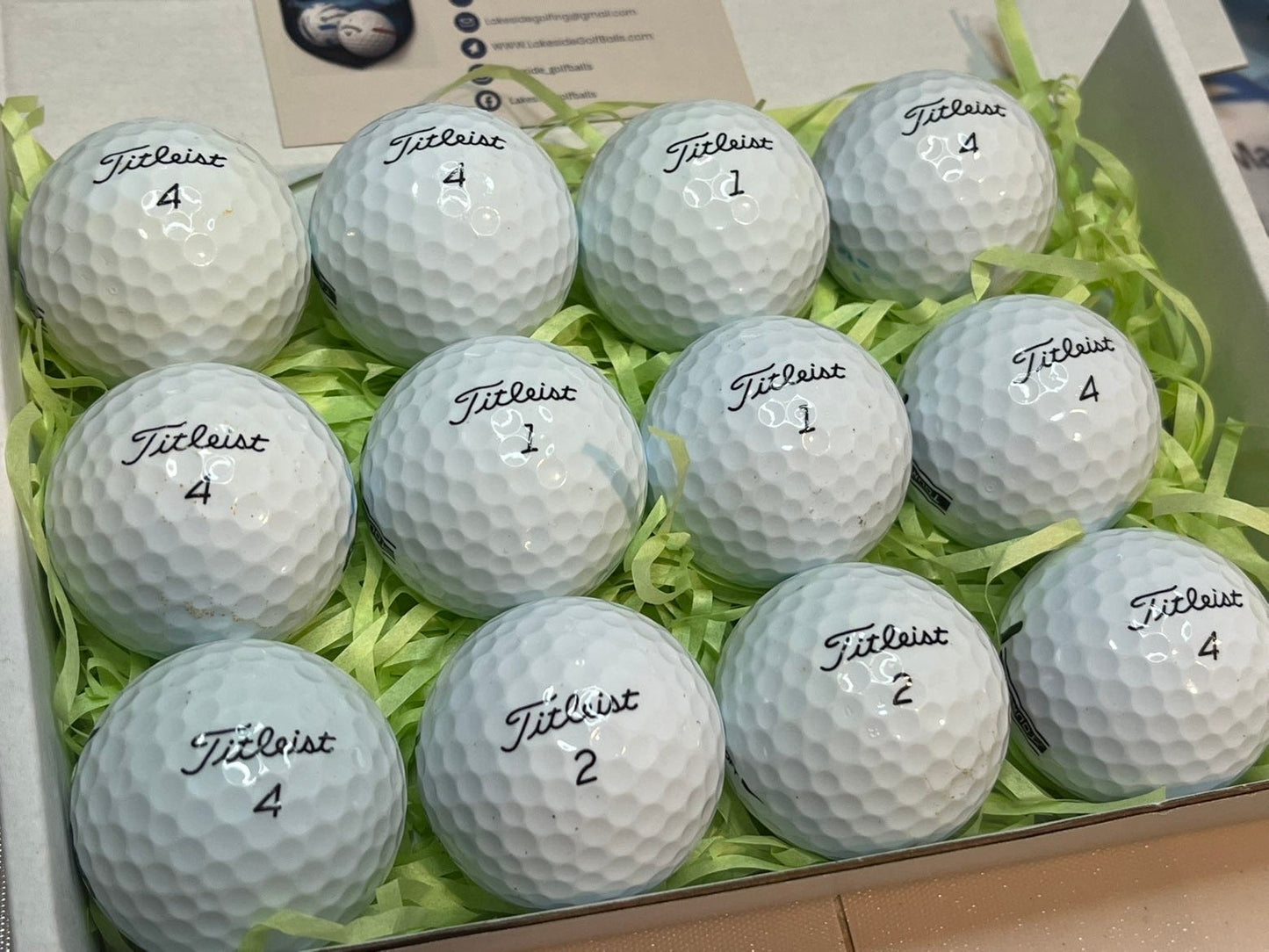 24 Titleist Tour Soft White Golf Balls