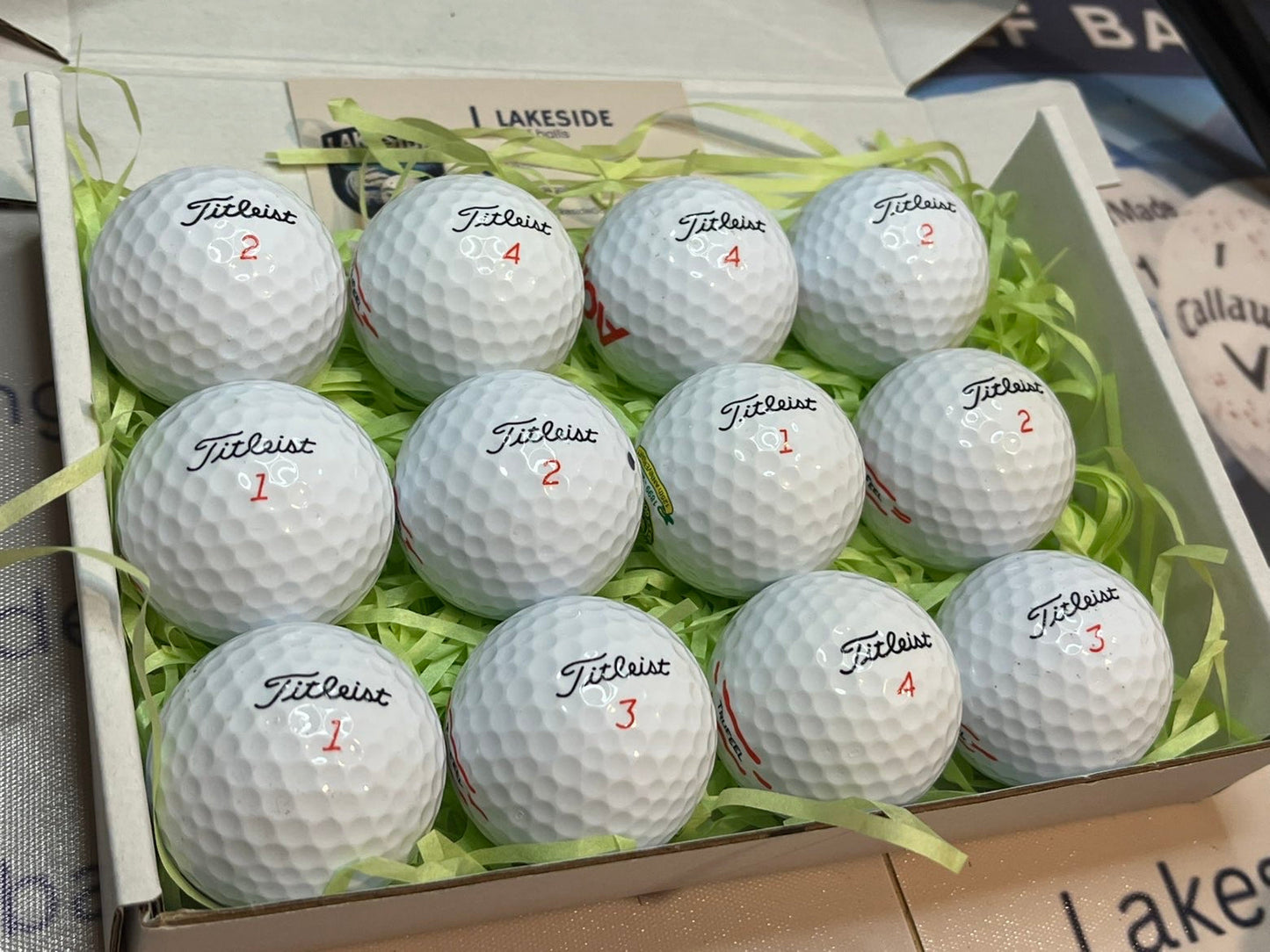 24 Titleist Trufeel White Golf Balls + Free 24 Delivery