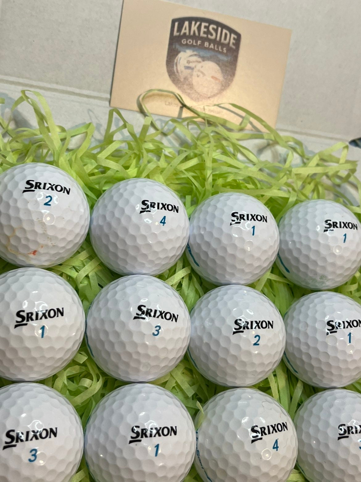 24 Srixon Ultisoft White Golf Balls