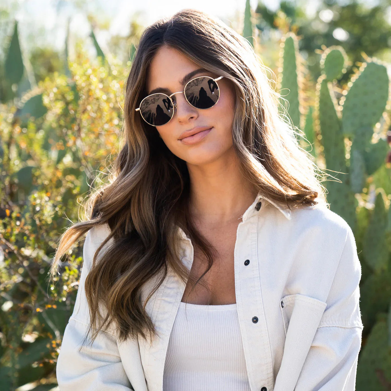 Lunettes de soleil rétro unisexes NEVADA, dorées et noires, par WMP Eyewear
