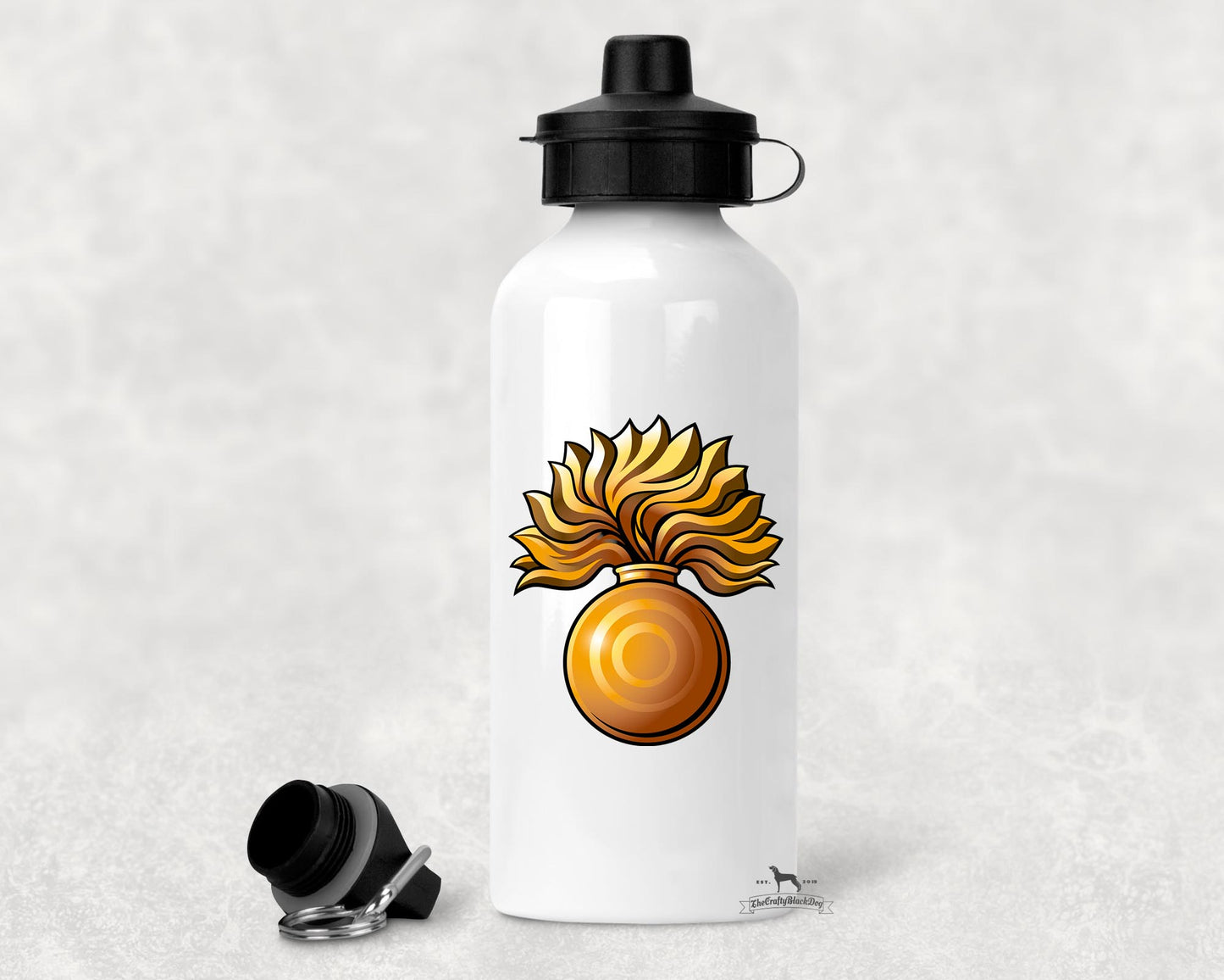 Grenadier Guards Military Aluminium Water Bottle 500ml