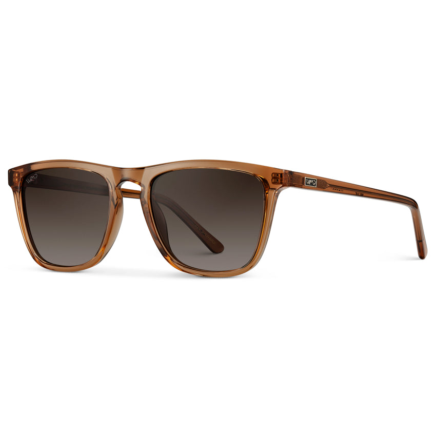 WESLEY Polarized Men's Sunglasses in Crystal Brown by WMP Eyewear UK