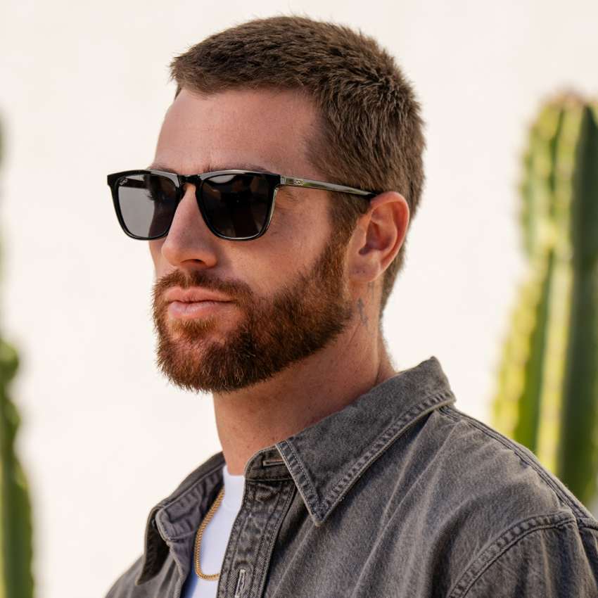 WESLEY Polarized Men's Sunglasses in Black by WMP Eyewear