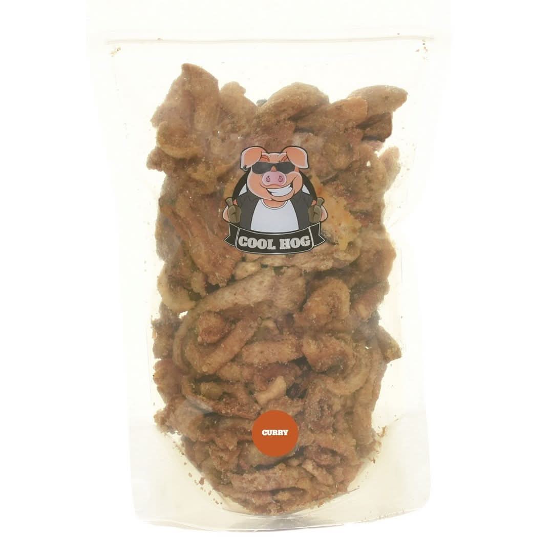Curry Flavour Traditional Pork Scratching Jar Refill Bag