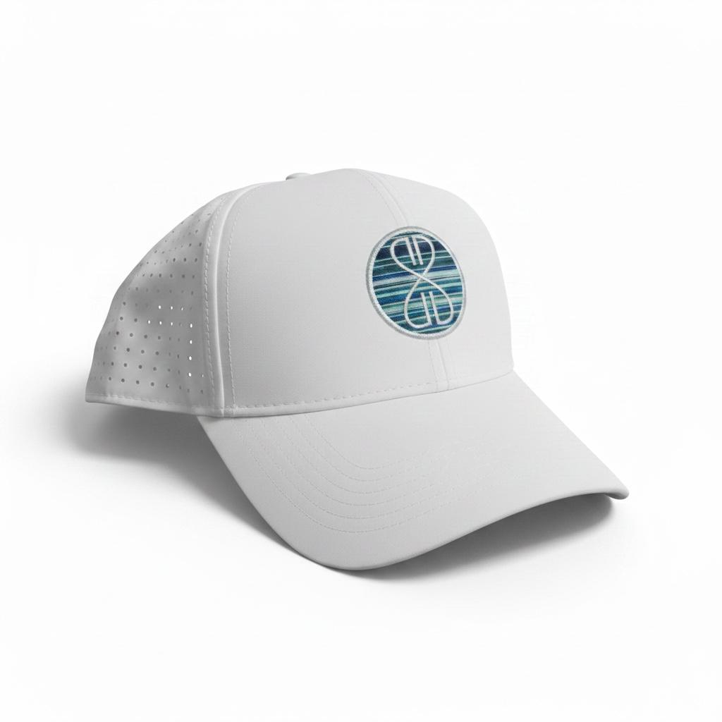 White Logo Cap