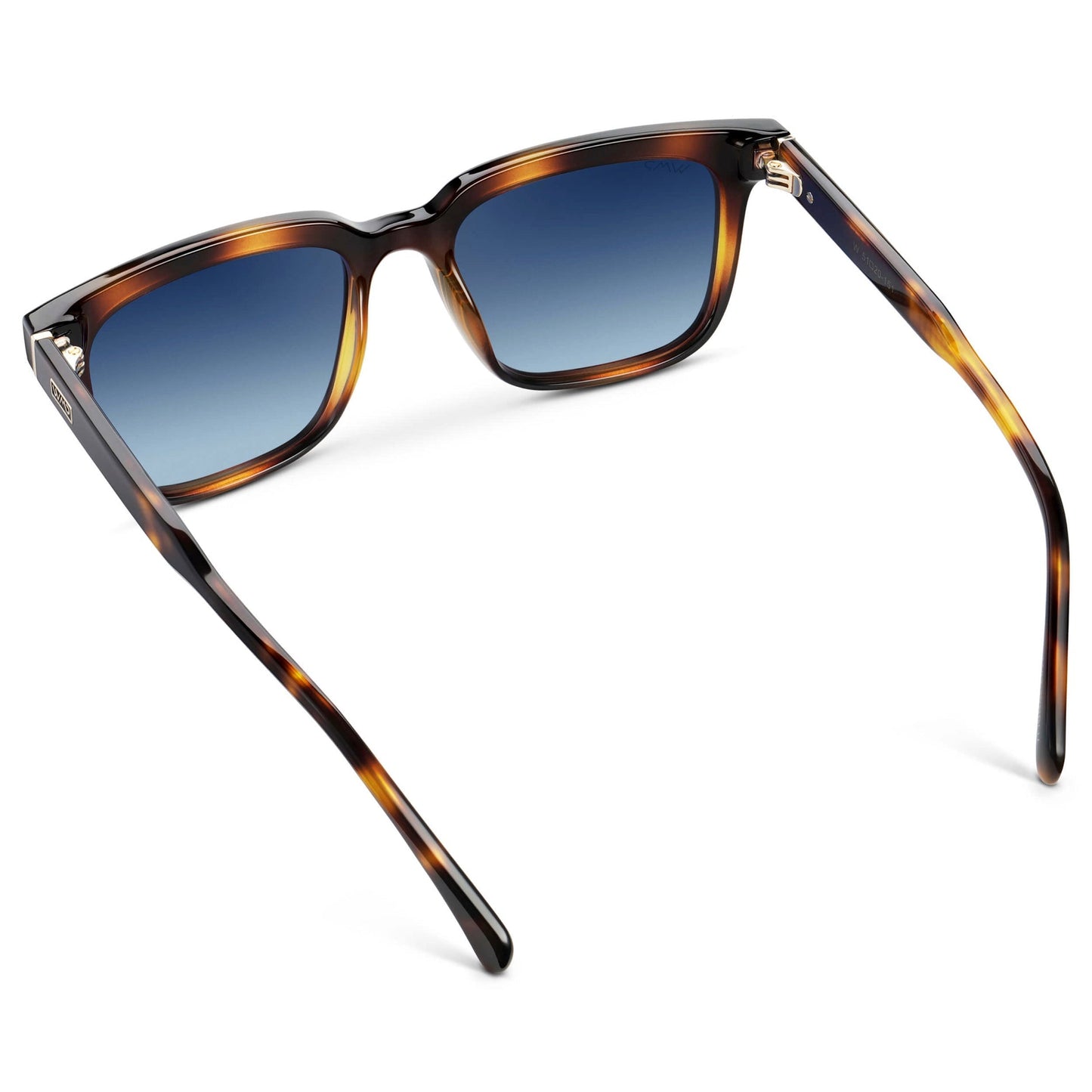WILSON Men's Polarised Square Sunglasses in Whiskey Tortoise by WMP Eyewear