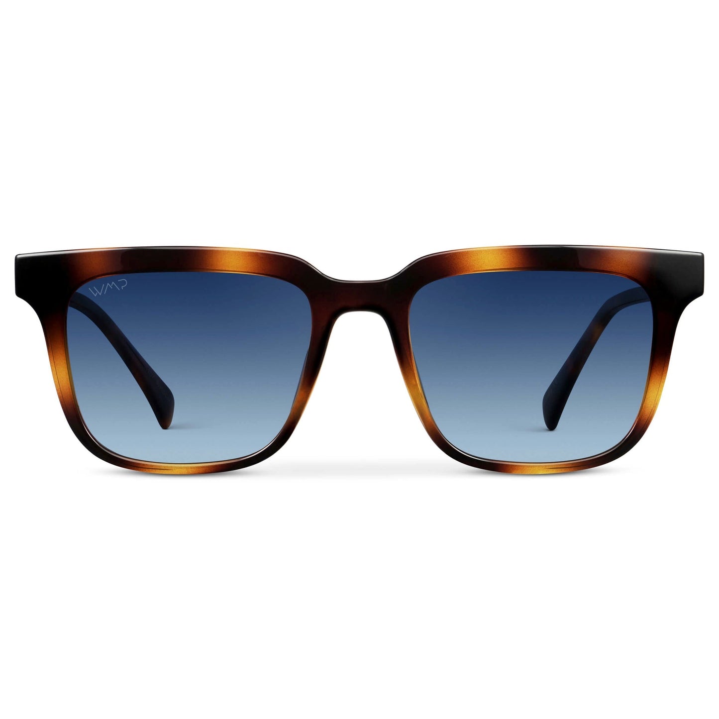 WILSON Men's Polarised Square Sunglasses in Whiskey Tortoise by WMP Eyewear