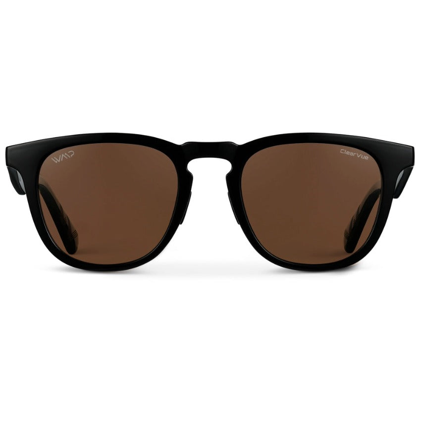 WYNDHAM Men's Golf Special Edition Sunglasses in Glossy Black by WMP Eyewear