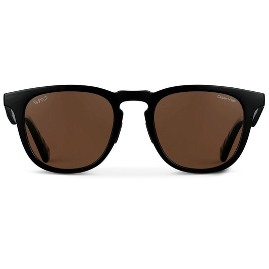 Lunettes de soleil WYNDHAM Golf pour homme, édition spéciale, noir brillant, par WMP Eyewear