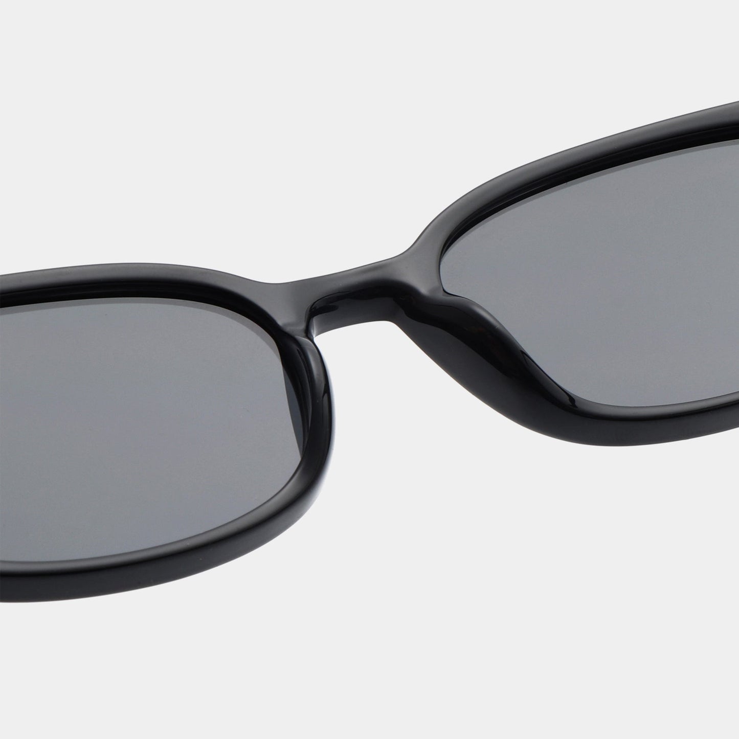 A.KJÆRBEDE CHARLIE Classic Rectangle Sunglasses - Black