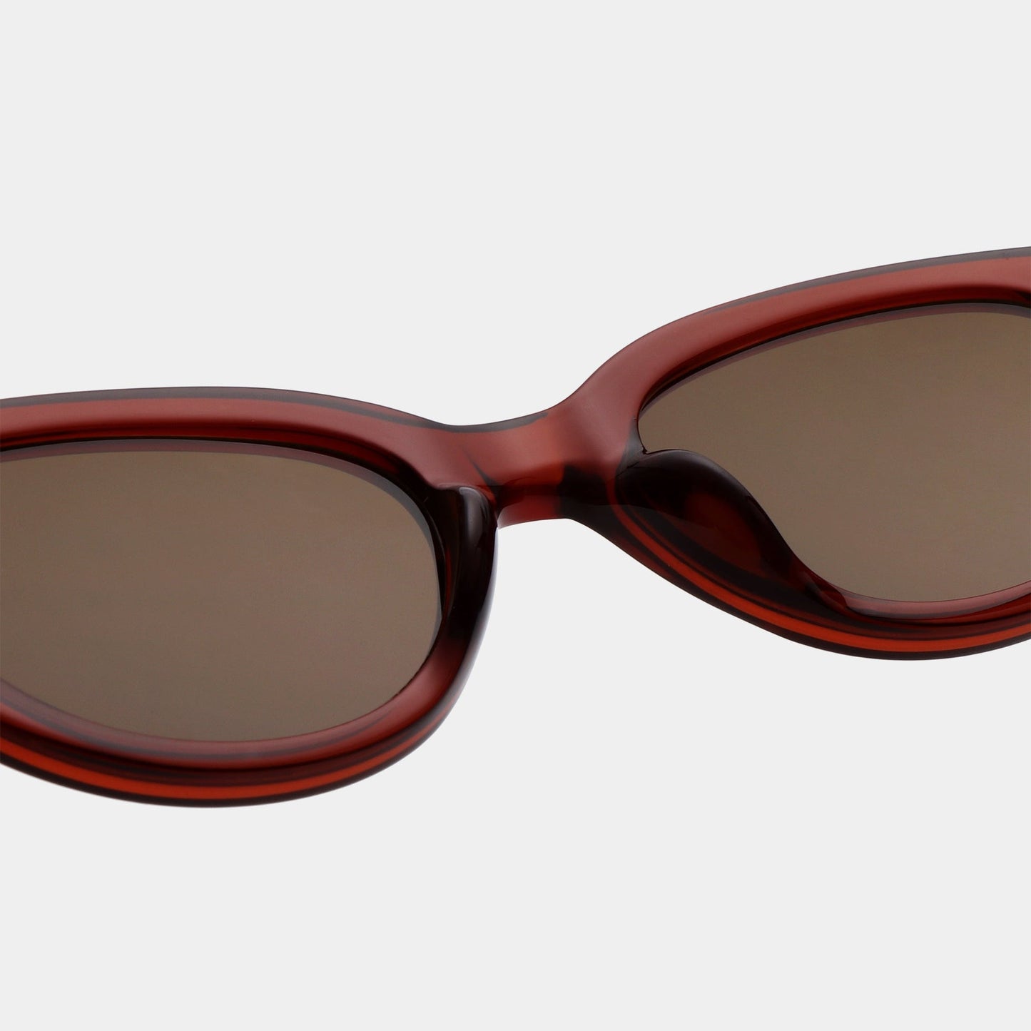 A.KJÆRBEDE WINNIE Sunglasses l Brown Transparent