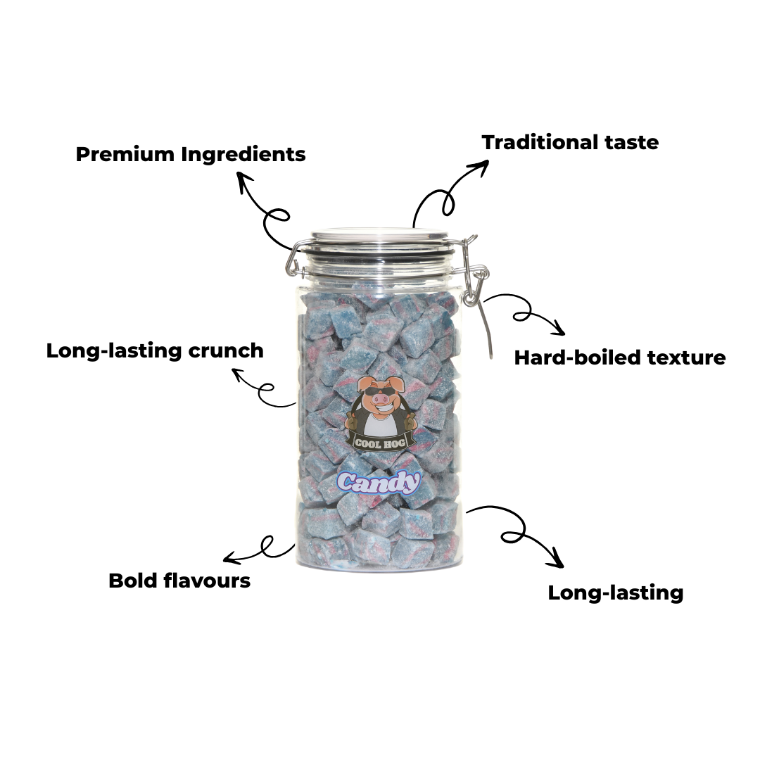 Bubblegum Cubes Candy Gifting Jar