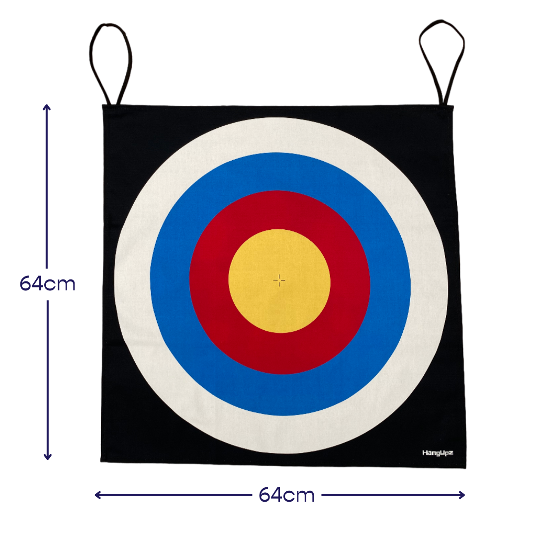 HANGUPZ 'Hit The Bullseye' Large Door-Hang Nerf Style Blaster Target Gift for Boys Girls