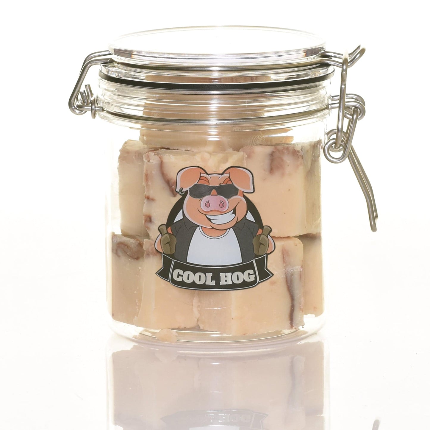 Cookie Dough Flavour Handmade Fudge Jar