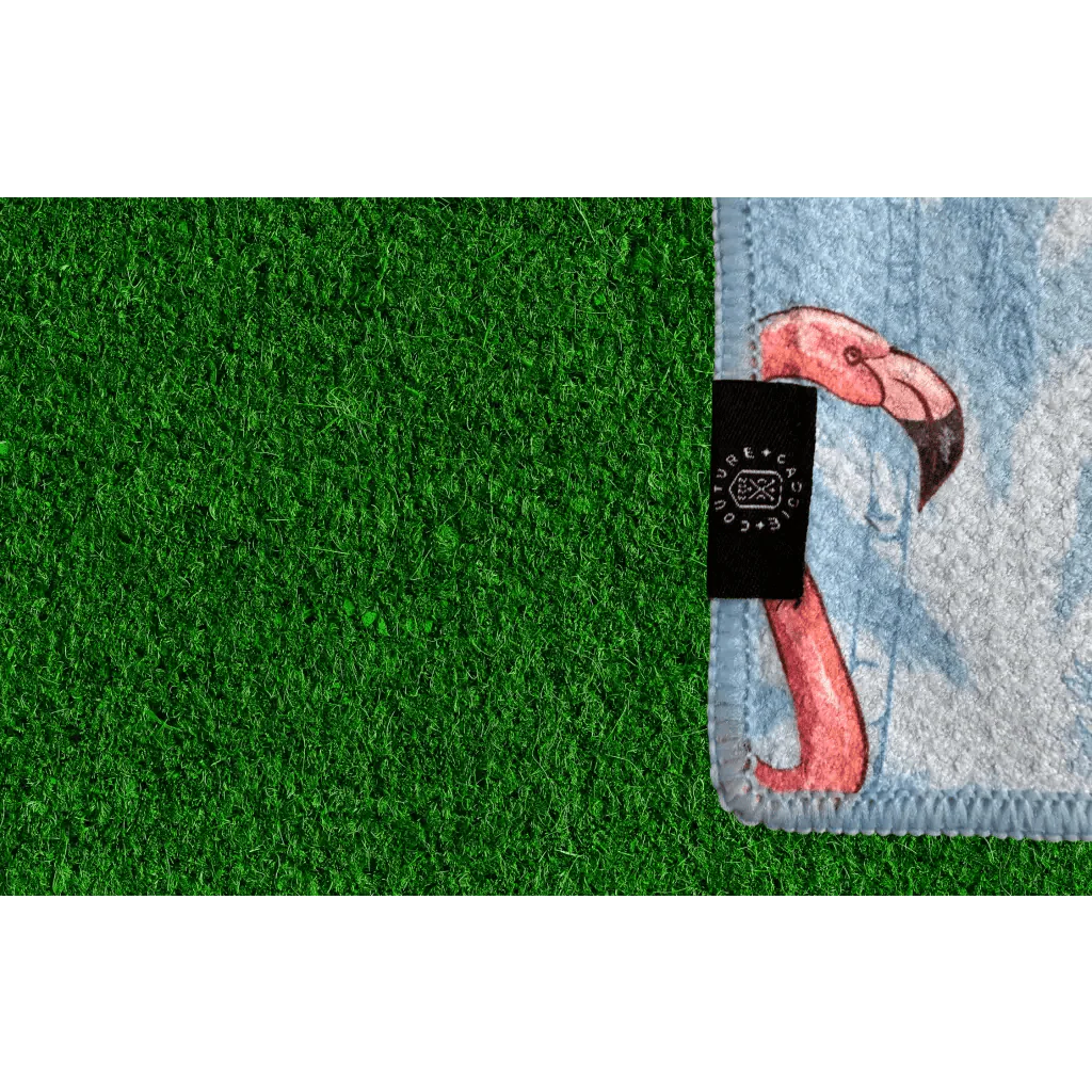 Flamingo Golf Towel