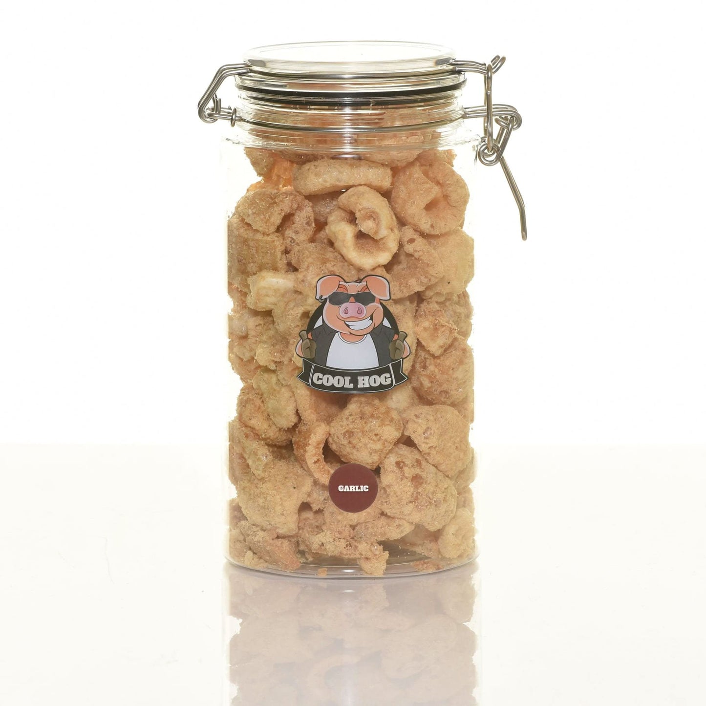 Garlic Flavour Pork Scratching Jar