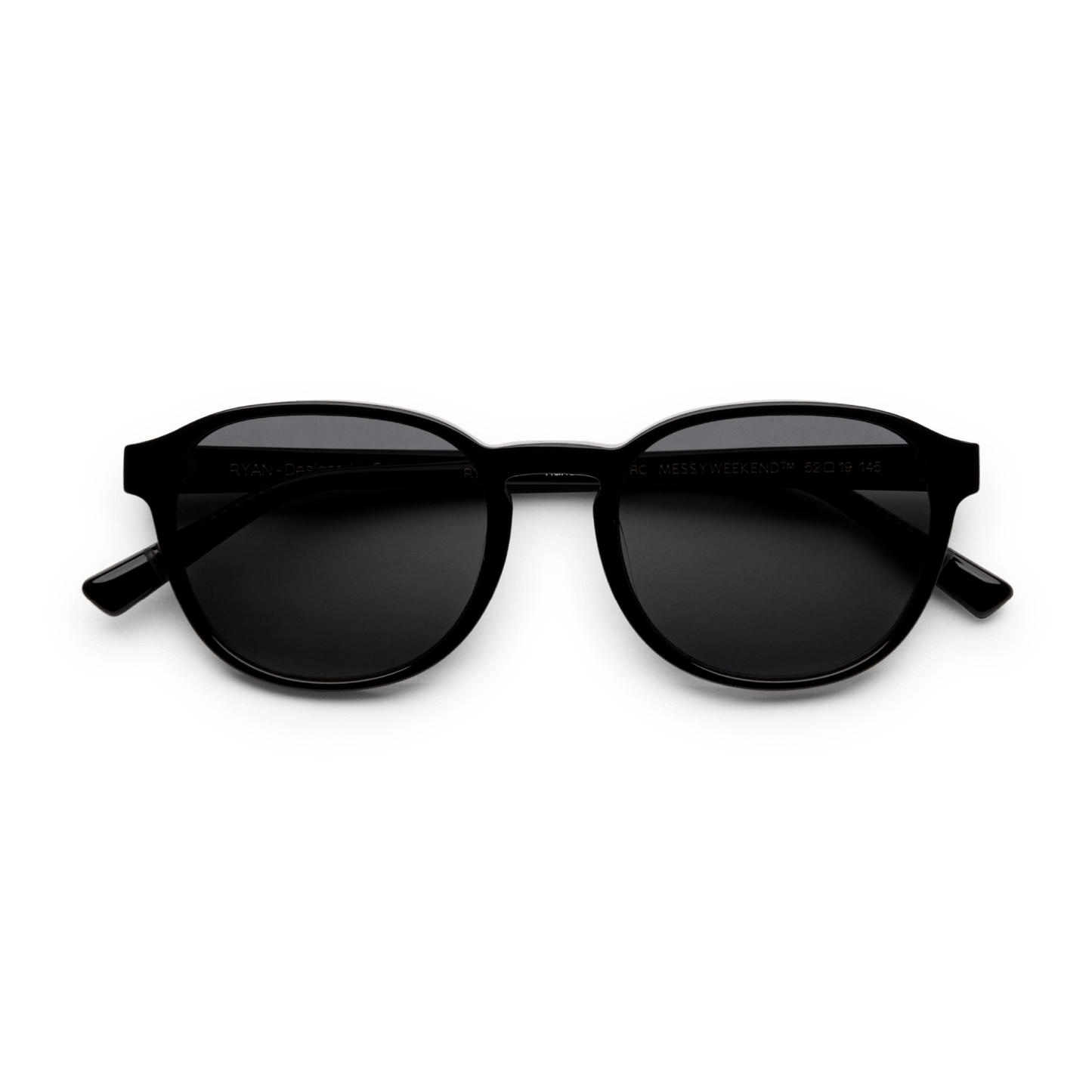 RYAN Black Sunglasses by Messy Weekend