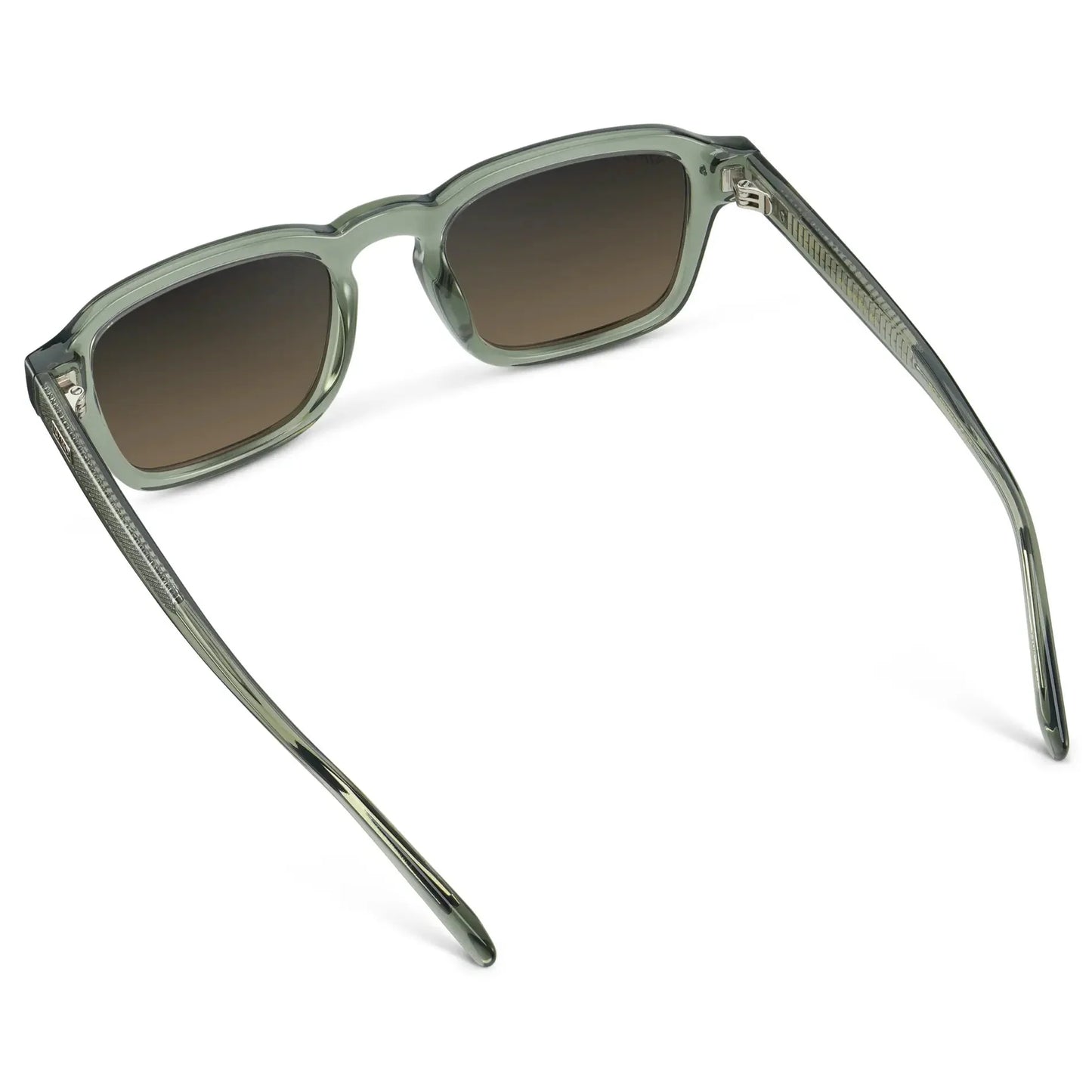 MORRIS Rectangular Polarised Sunglasses for Men Sage Green l WMP Eyewear
