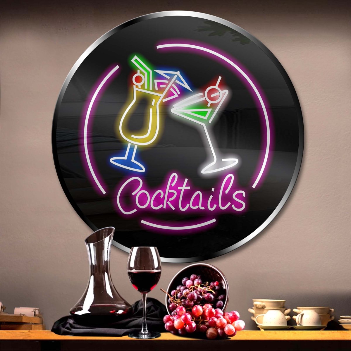 Personalised LED Neon Sign COCKTAIL 3