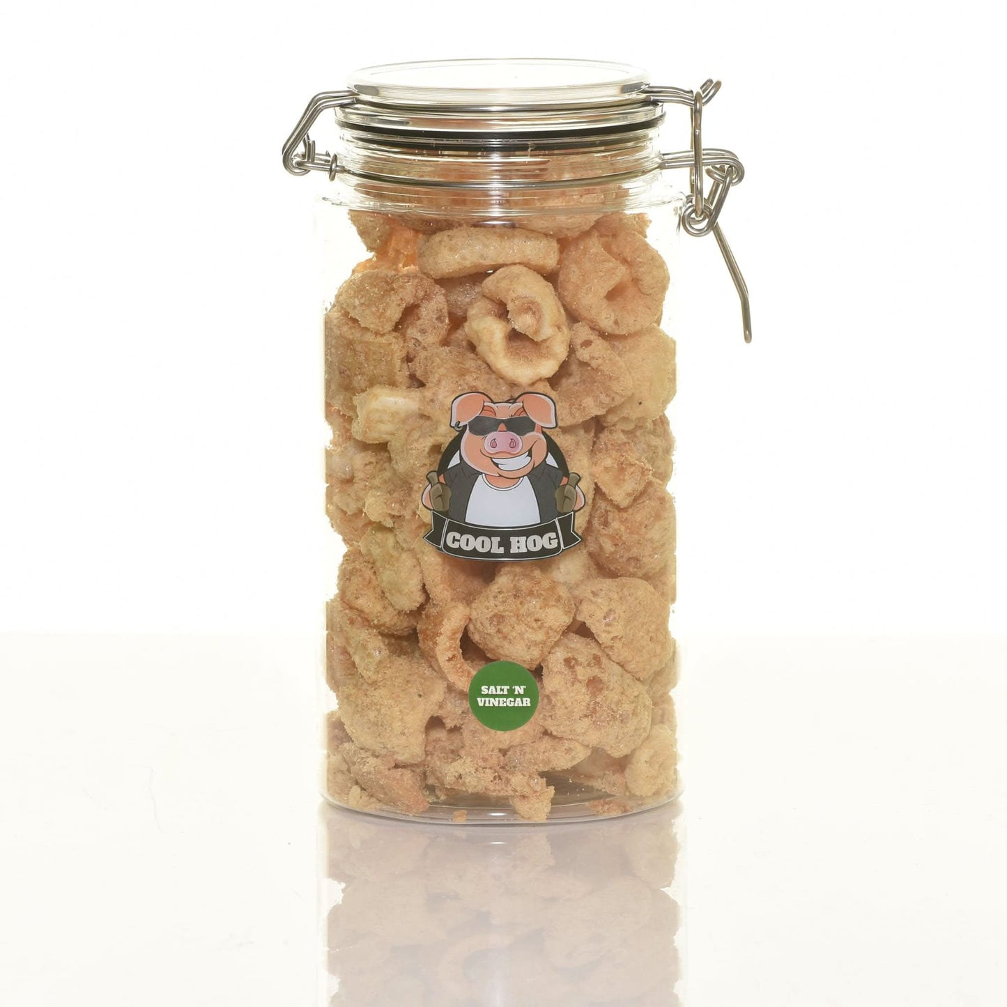 Salt & Vinegar Flavour Pork Scratching Jar