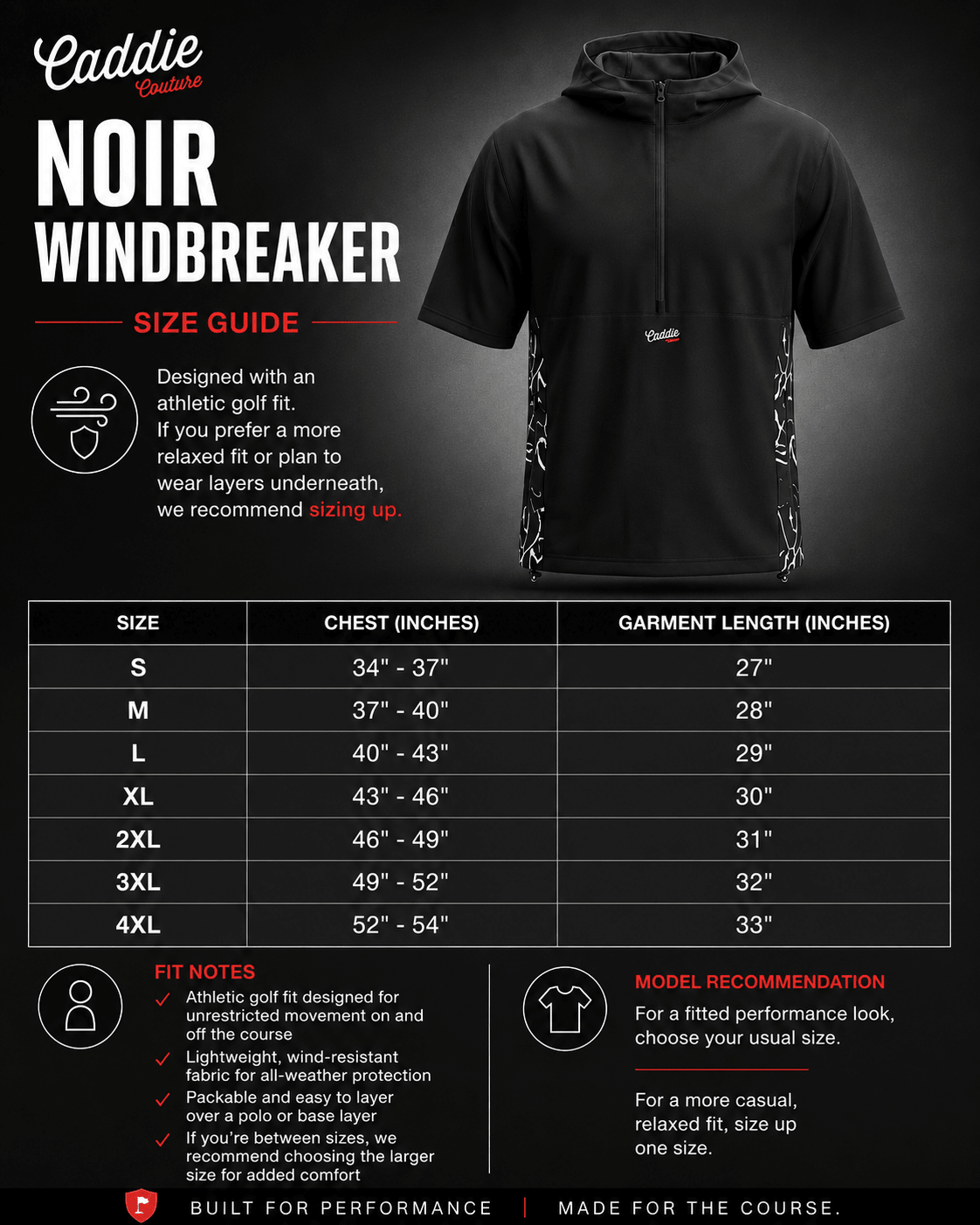 Signature Noir Windbreaker Shirt