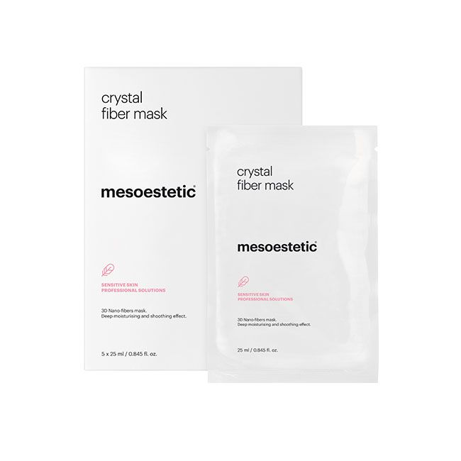 Mesoestetic Post Peel Crystal Fiber Mask, SENSITIVE SKIN PROFESSIONAL SOLUTIONS