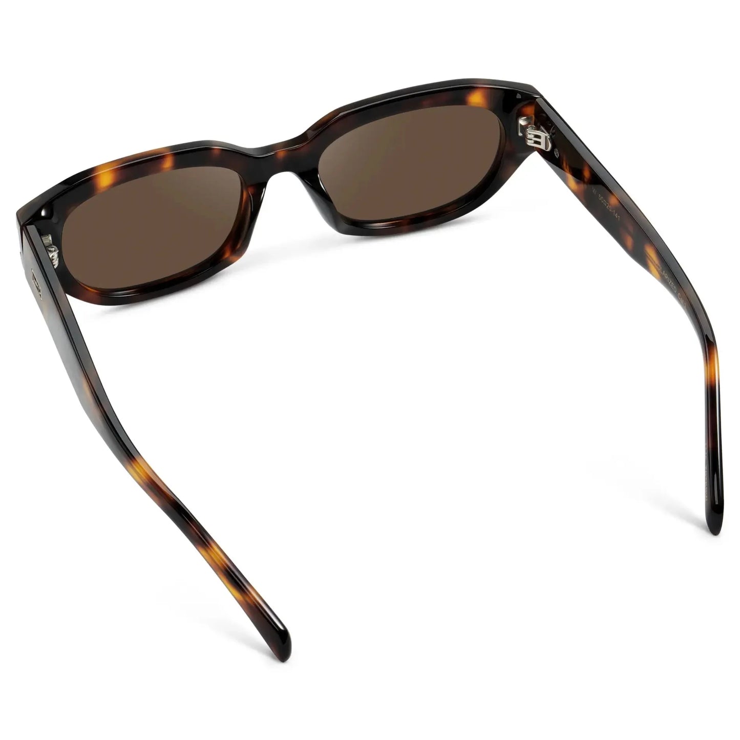 VERA Women's Oval Polarised Sunglasses in Tortoise by WMP Eyewear
