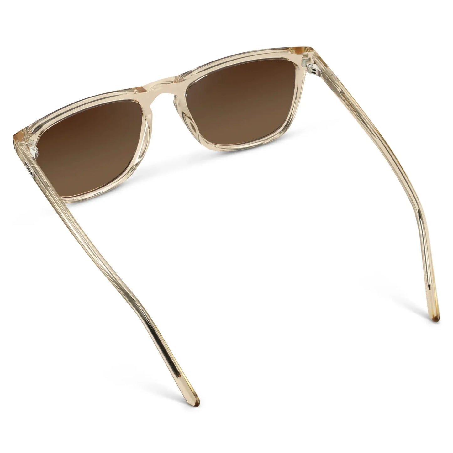 WESLEY Polarised Men's Sunglasses in Crystal Sand Brown WMP Eyewear