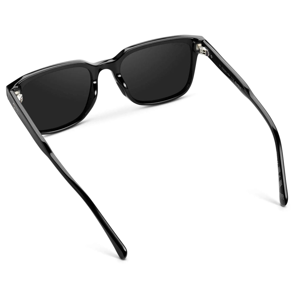 WOODS Men's Golf Special Edition Sunglasses in Triple Black by WMP Eyewear